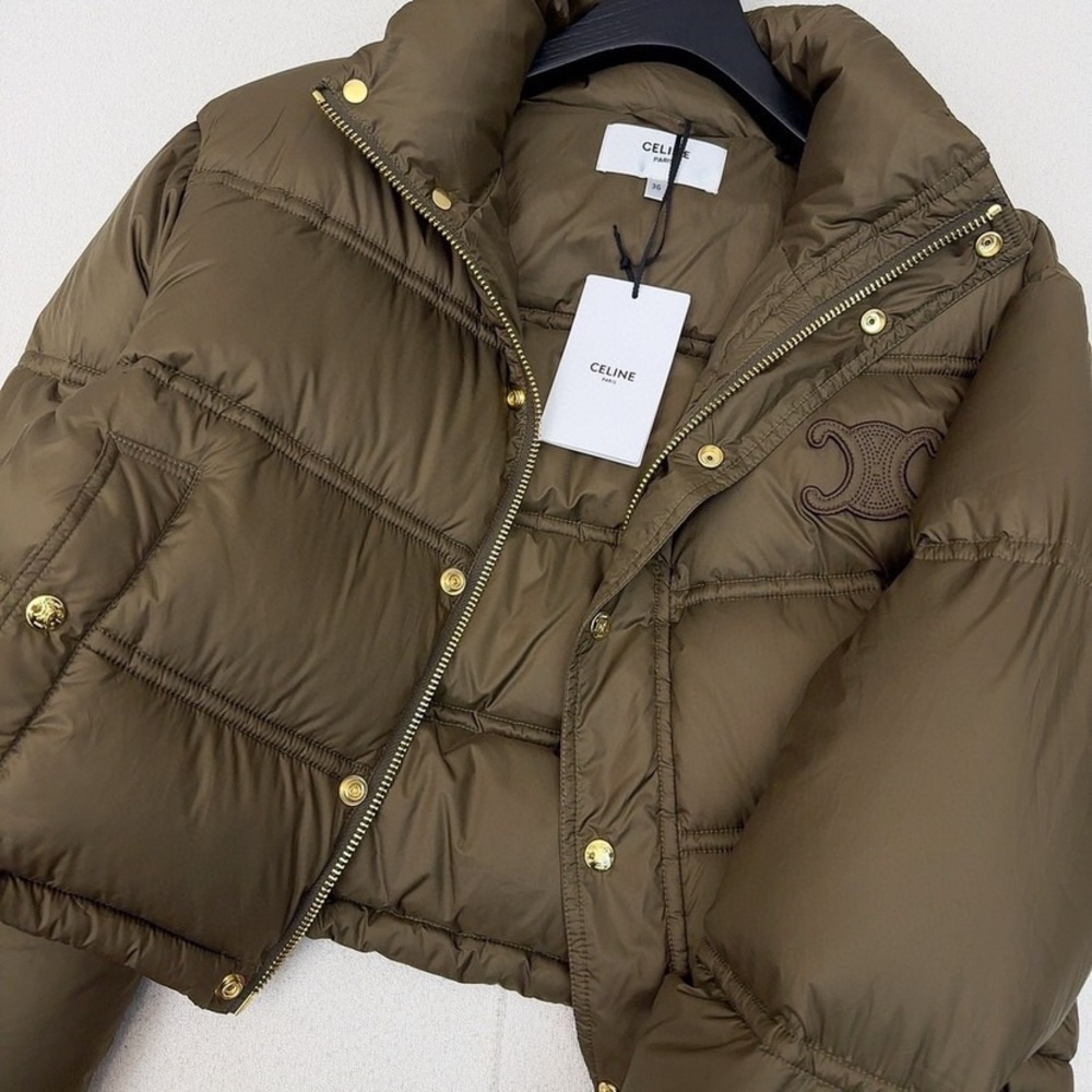 CelineBrown Puffer Jacket - Picture 3 of 6